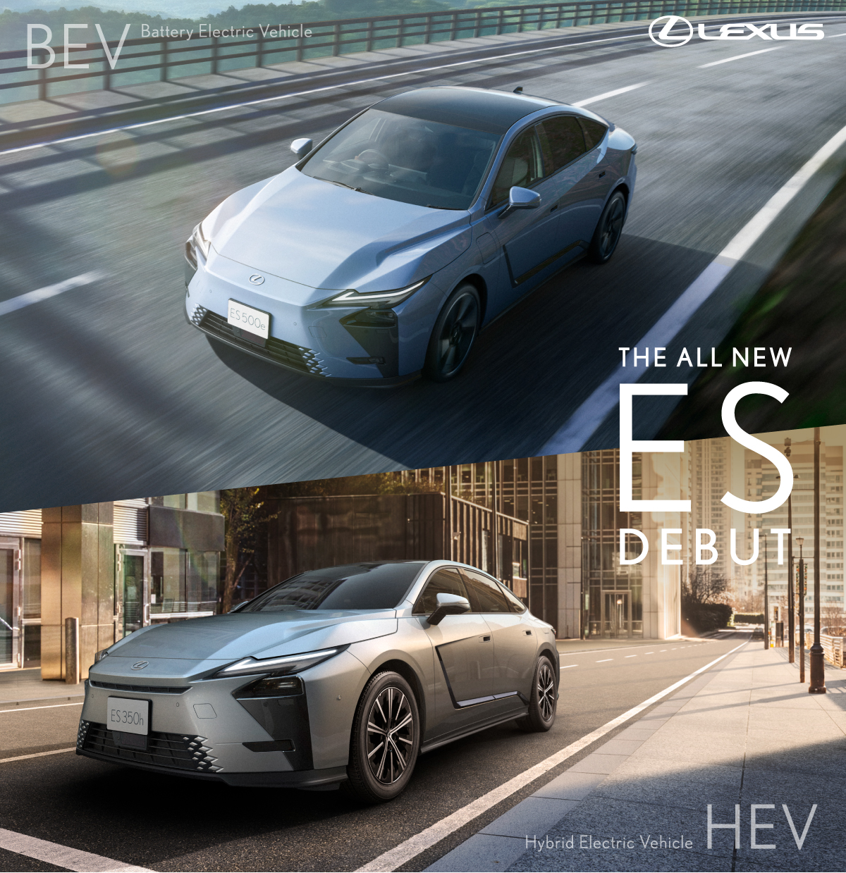 LEXUS BEV THE ALL NEW ES DEBUT